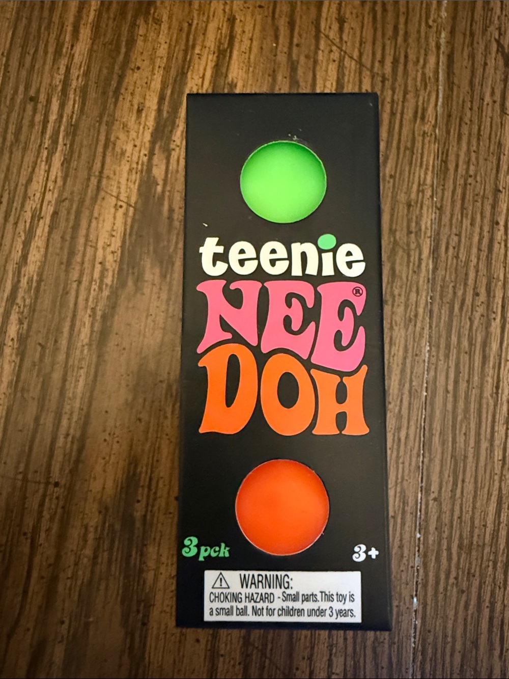Teenie Needoh Pack- green, orange, pink